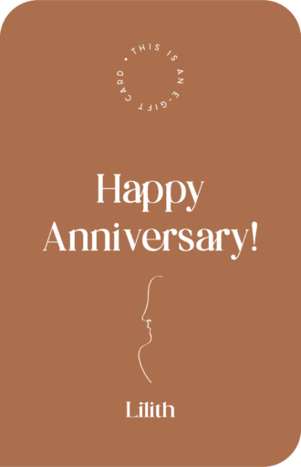 Happy Anniversary!