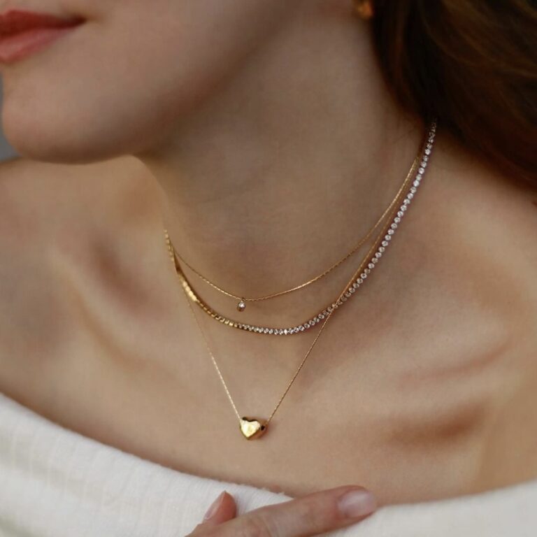 Double pre layered Necklace - Image 3