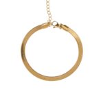 Snake Gold Chain Bracelet