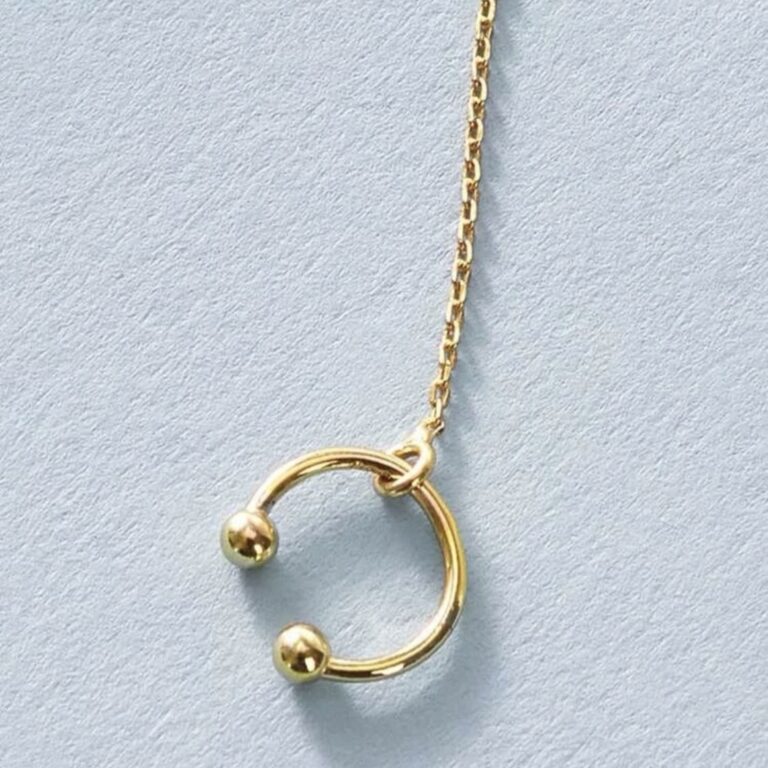 Ear Cuff minimalistic chain earring - Image 2