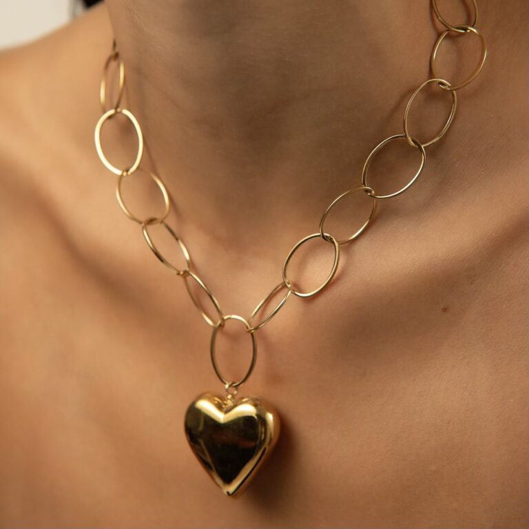 Heart Link Necklace - Image 3