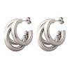 Triple Hoop earrings - Image 2