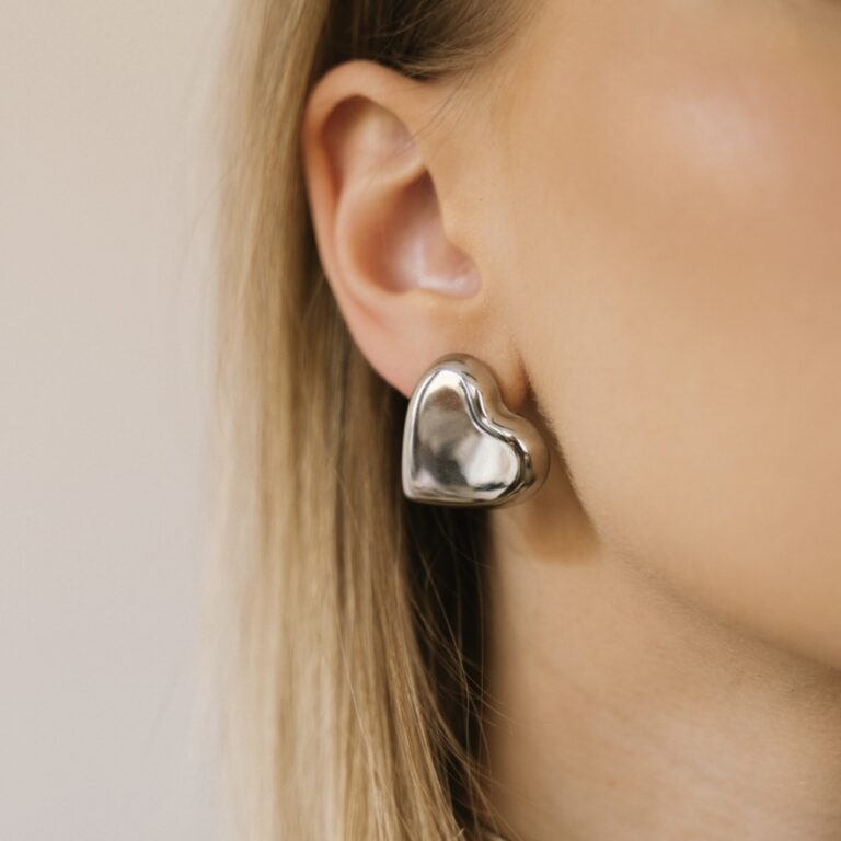 Heart Earrings - Image 2