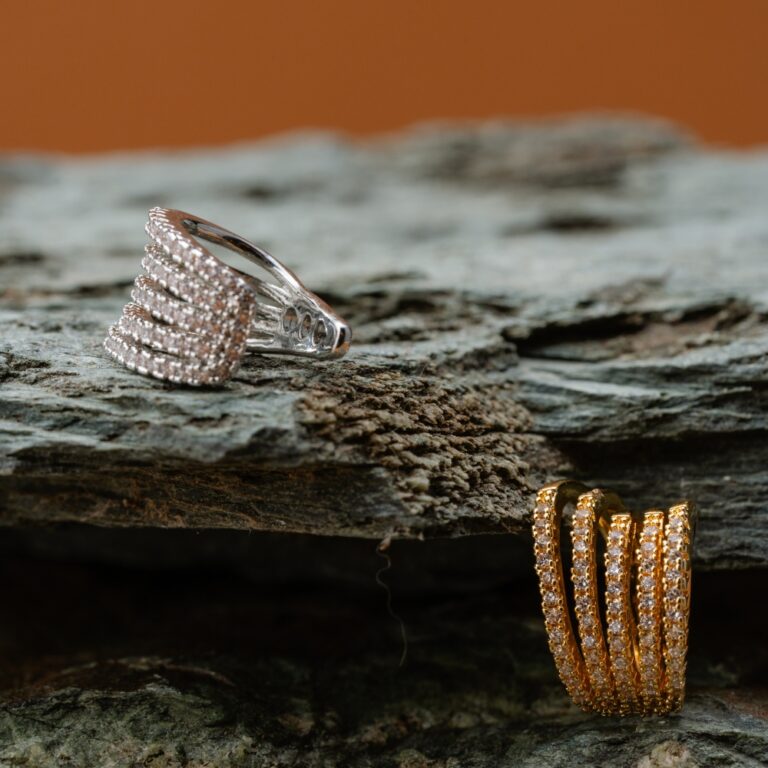 Multi Zirconia Ear Cuff - Image 3