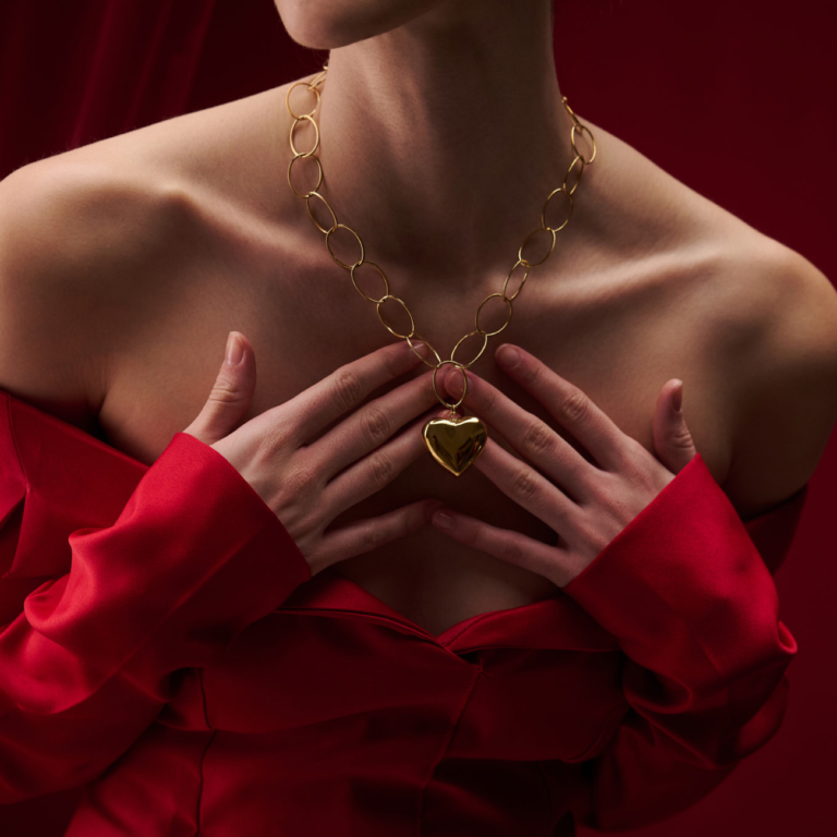 Heart Link Necklace