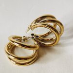 Triple Hoop earrings