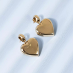 Steel Love Earrings