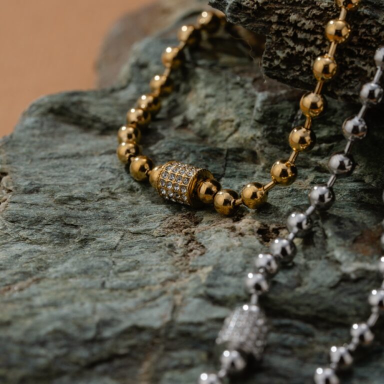 Sphere Zirconia Necklace - Image 2
