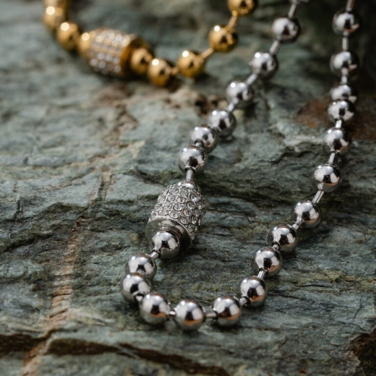 Sphere Zirconia Necklace - Image 3