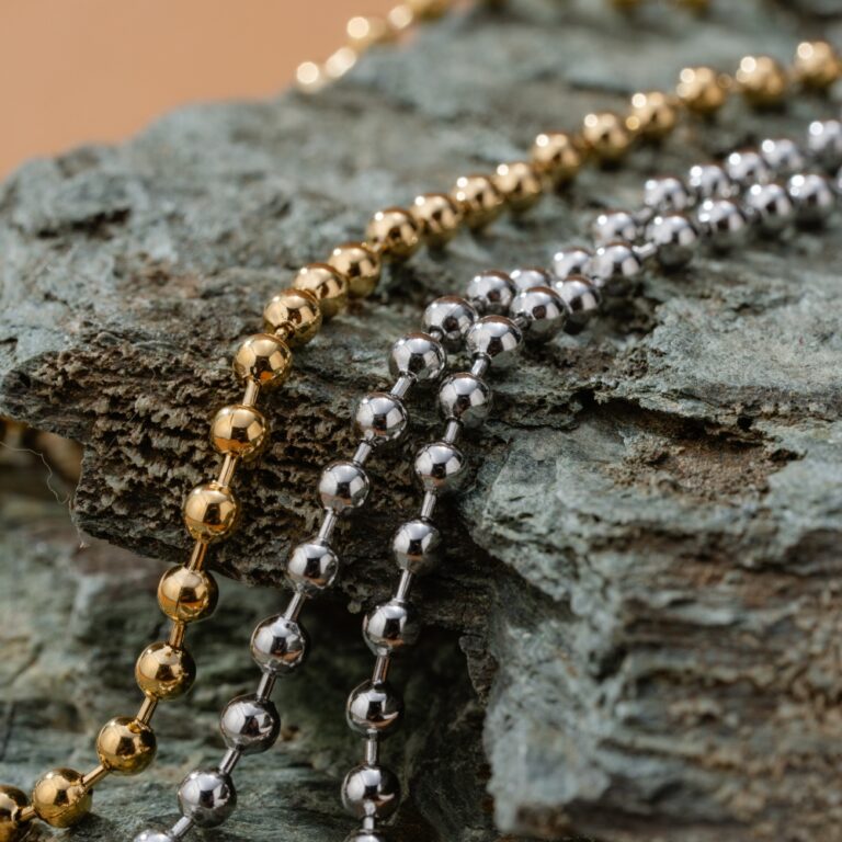 Sphere Zirconia Necklace - Image 4