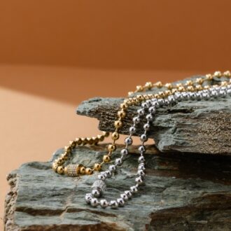 Sphere Zirconia Necklace