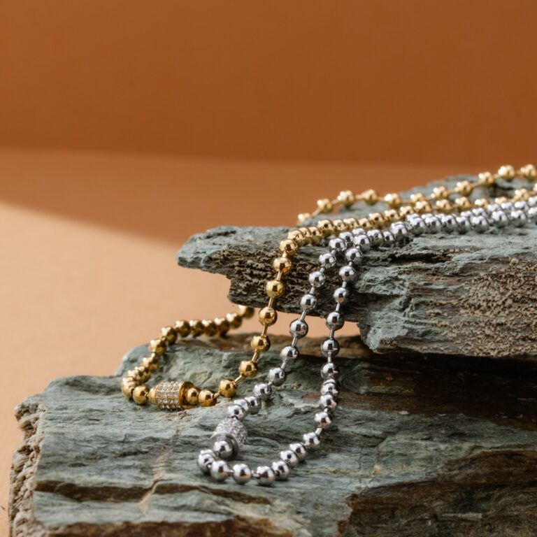 Sphere Zirconia Necklace