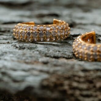 Crystals Ear Cuff