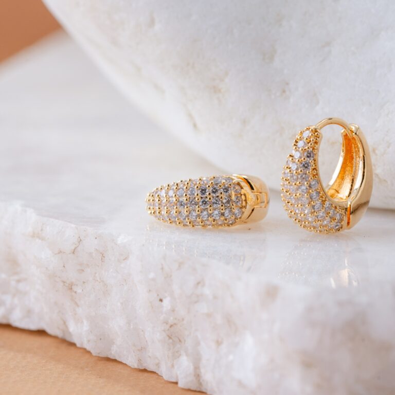 Charm Hoop Earrings - Image 2