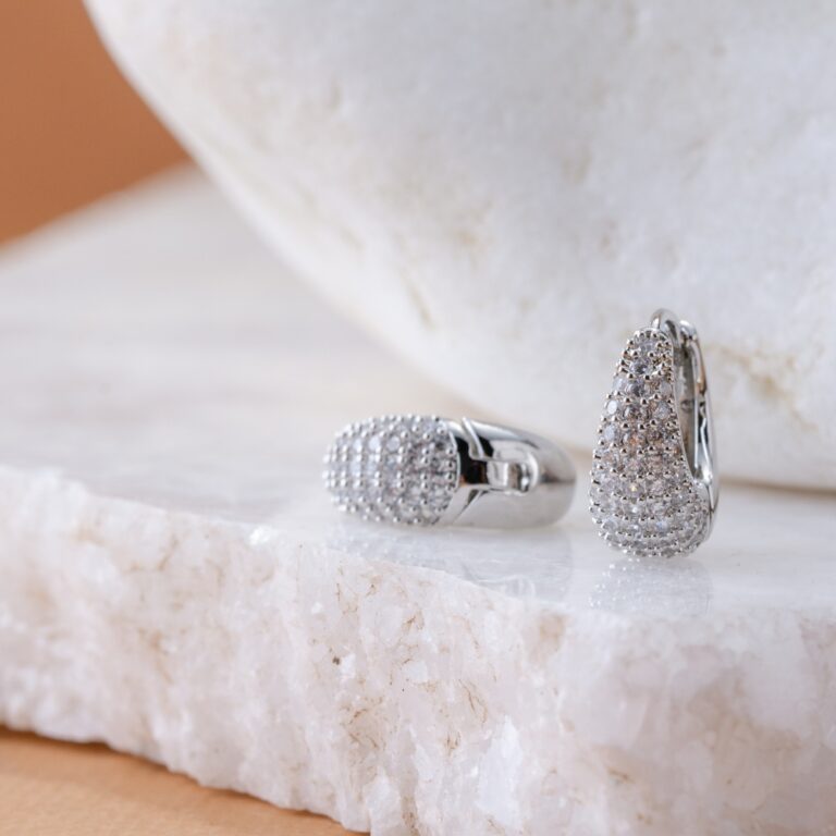 Charm Hoop Earrings - Image 3