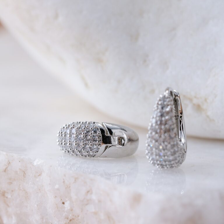 Charm Hoop Earrings - Image 4