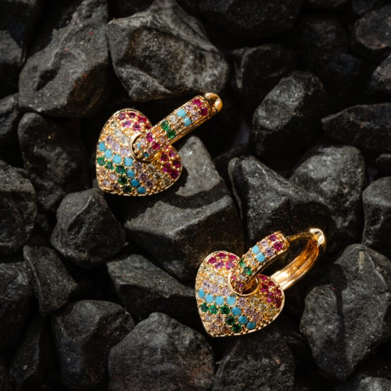 Colorful Glowing Heart