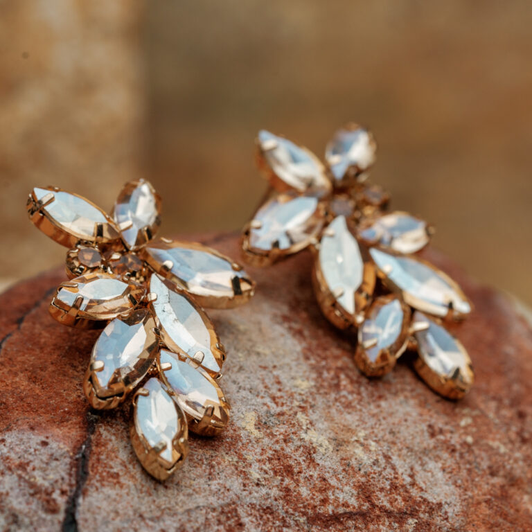 Bird Flower Earrings - Image 3