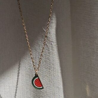 Watermelon Charm Necklace