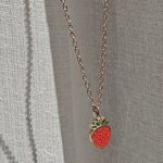 Sweet Strawberry Necklace