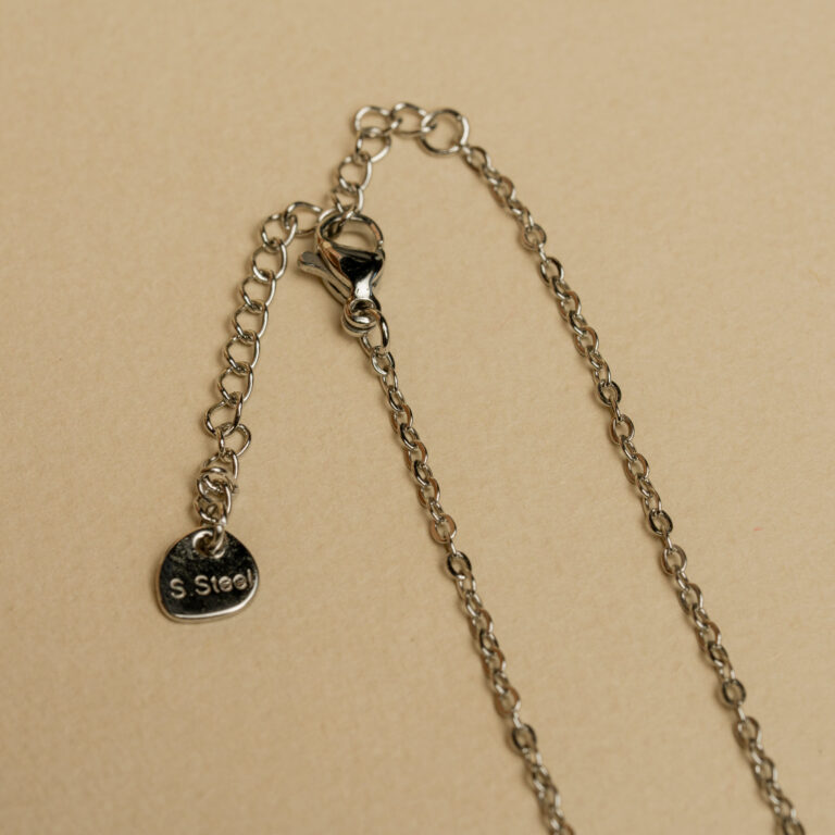 Dual Tone Steel Necklace - Image 5