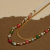 Golden Snake Dual Necklace - Image 2