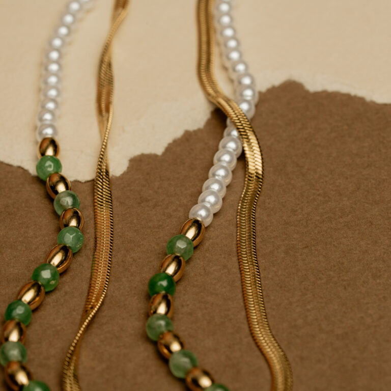 Golden Snake Dual Necklace - Image 6