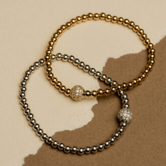 Zc Sparkling Sphere Bracelet