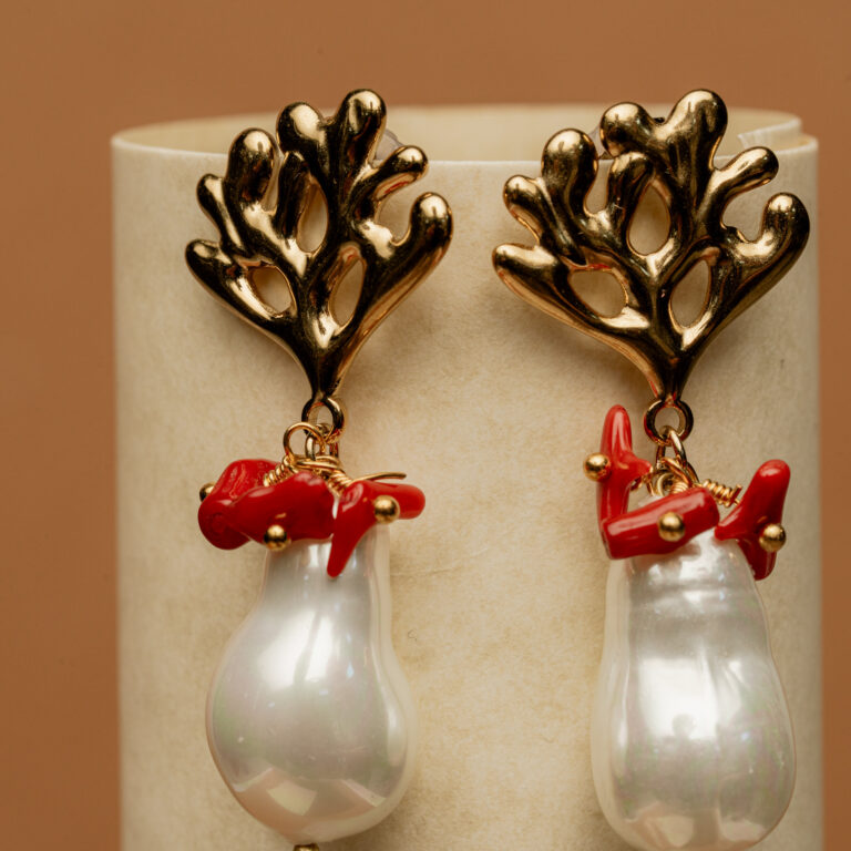 Golden Coral Pearl Drop - Image 2