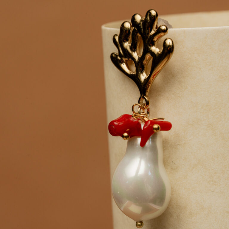 Golden Coral Pearl Drop - Image 3