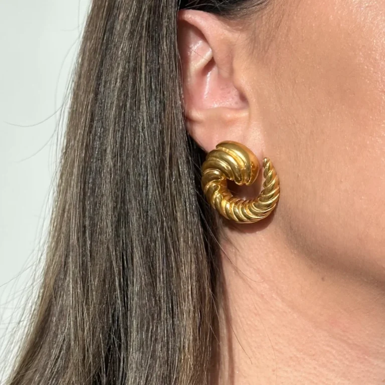 Shell Crescent Earrings - Image 6
