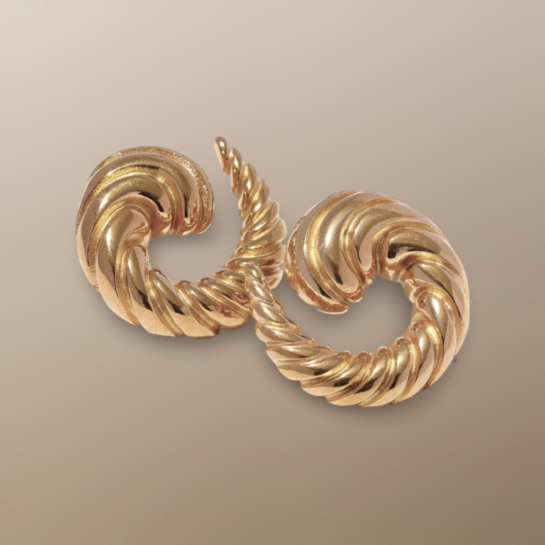 Shell Crescent Earrings