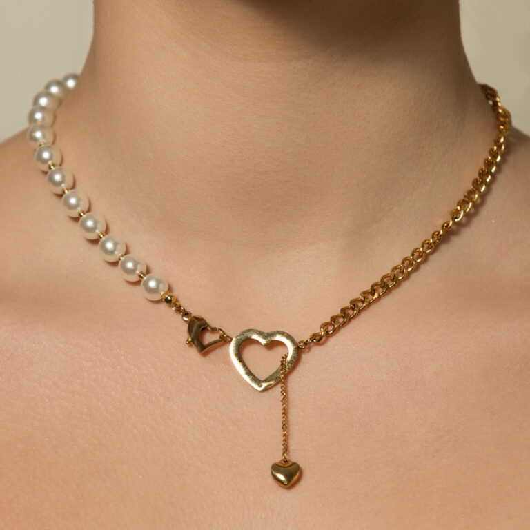 Golden Fusion Heart Pearls - Image 2