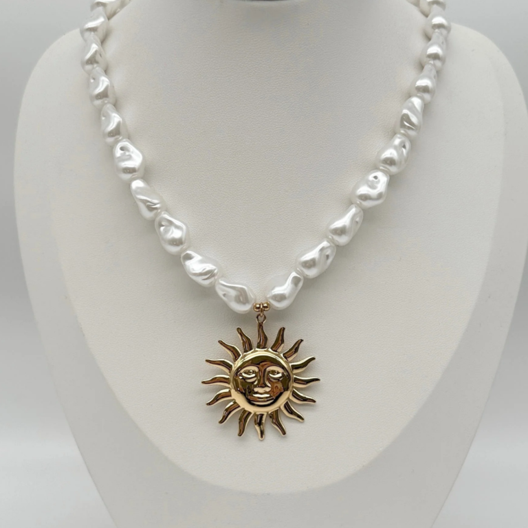 Pearls of Sunshine Necklace - Image 4