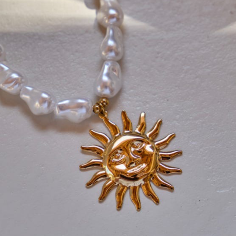 Pearls of Sunshine Necklace - Image 3