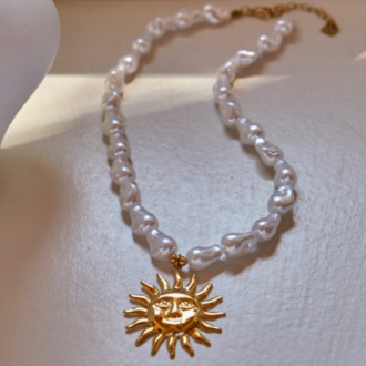 Pearls of Sunshine Necklace
