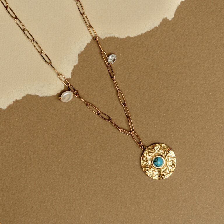 Heavenly Blue Star Necklace - Image 2
