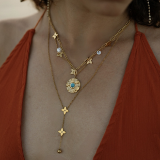 Heavenly Blue Star Necklace