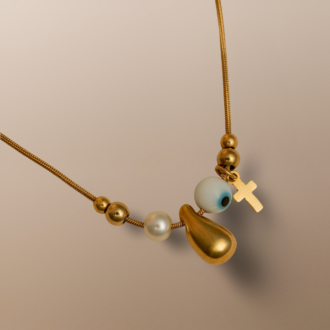 Eye Chross Necklace