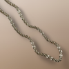 Silver Twist Shimmer Necklace