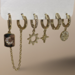 Astral Links & Chain Earrings