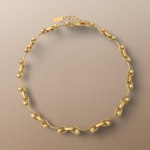 Chain Necklace with Bead Accents