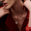 Emerald Blossom Pendant