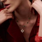 Emerald Blossom Pendant