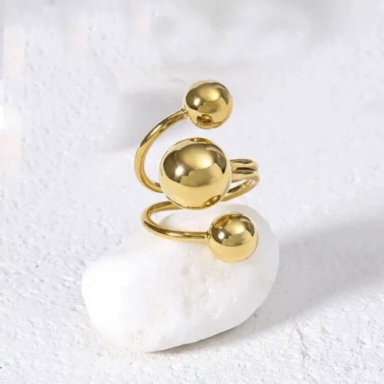ORBIT | Minimal δαχτυλίδι με σφαιρικό design