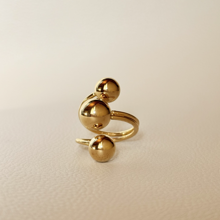 ORBIT | Minimal δαχτυλίδι με σφαιρικό design - Image 5