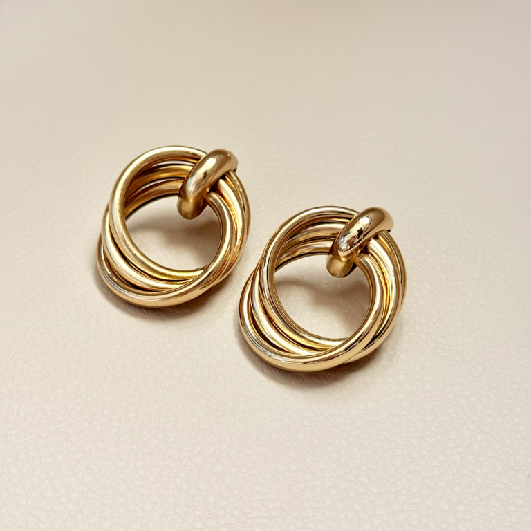 Eternal Loop Earrings - Image 2
