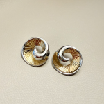 Spiral Shine Earrings