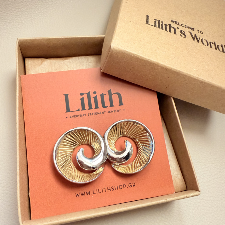 Spiral Shine Earrings - Image 3
