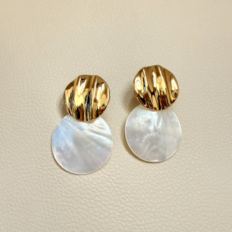 Wave Coral Earrings